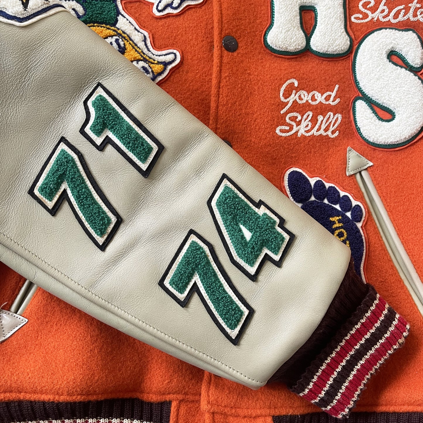 Style Eyes 'High Skate' Varsity Jacket - M