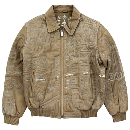 Al Wissam New York City Leather Jacket - M