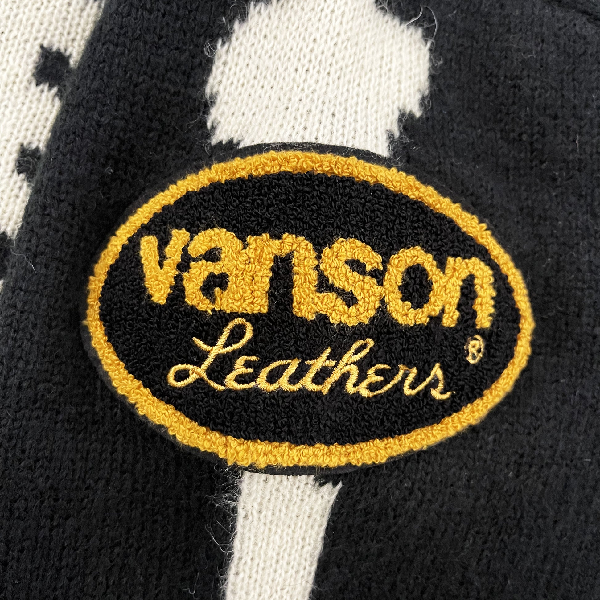 Vanson Leathers Mohair Skeleton Jumper