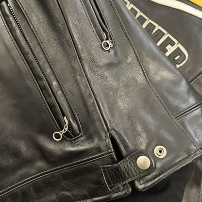 Vanson Leathers x Yellow Corn Motorcycle Racer Jacket