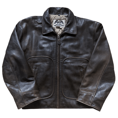 Avirex 1980's G-1 Heavyweight Leather Flight Jacket - M / L