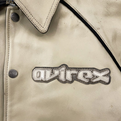 Avirex Leather Varsity Jacket