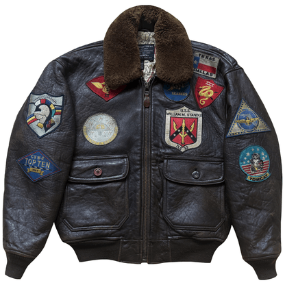 Avirex 1991 Top Gun Gavelston G-1 Flight Jacket - XS/S