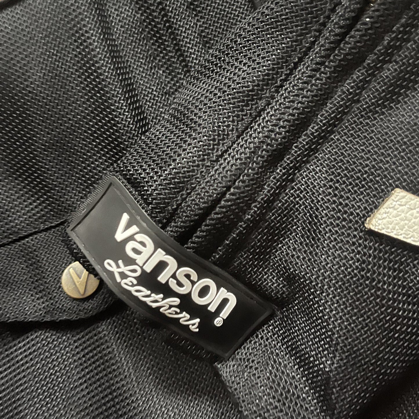 Vanson Leathers Motorcycle Mesh Racing Jacket - L