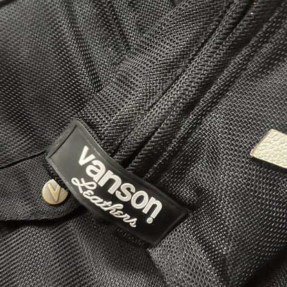 Vanson Leathers Motorcycle Mesh Racing Jacket - L