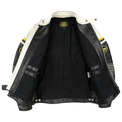 Vanson Leathers x Yellow Corn Motorcycle Racer Jacket
