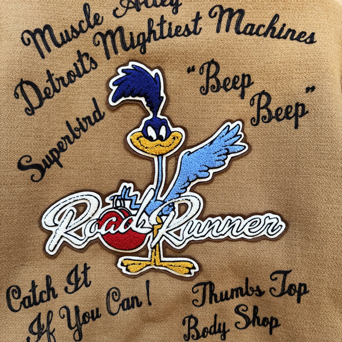 Whitesville 'Road Runner' Varsity Jacket - XL