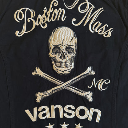 Vanson Leathers 'Boston Mass' Overalls - S