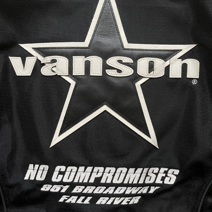 Vanson Leathers Motorcycle Mesh Racing Jacket - L