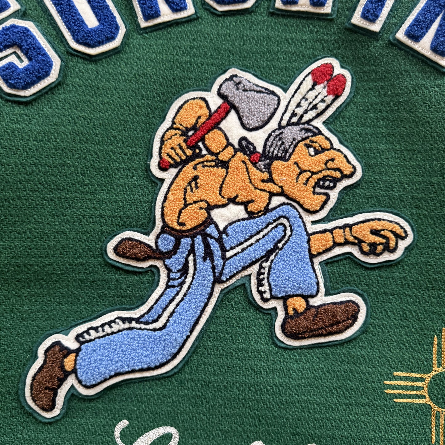 Whitesville 'Sunshine Carlsbad' Varsity Jacket - L