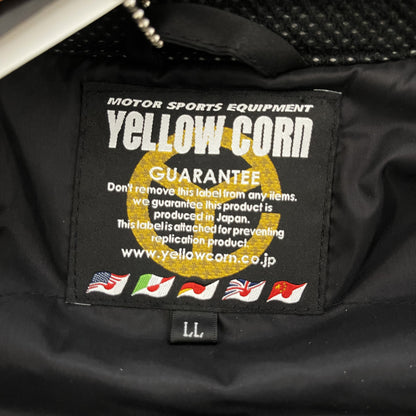 Yellow Corn Motorcycle Racer Jacket