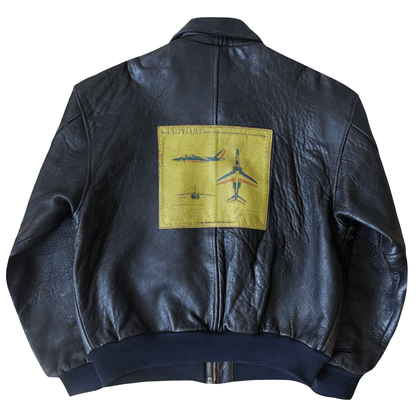 Avirex 1990 'Alpha Jet' A2 Leather Flight Jacket - L