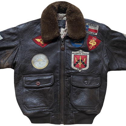Avirex 1991 Top Gun Gavelston G-1 Flight Jacket - XS/S