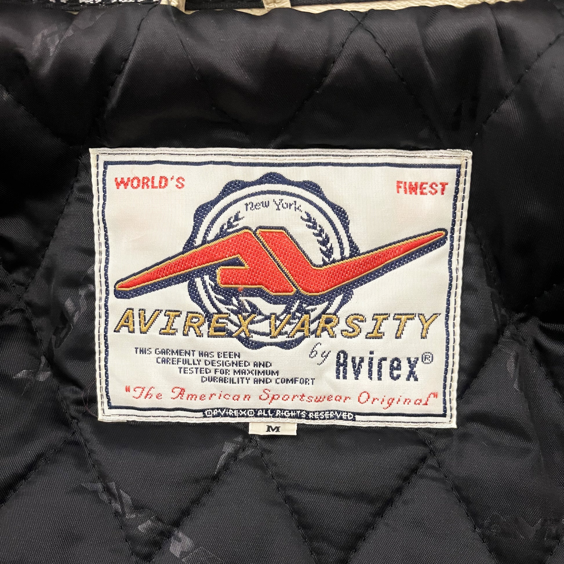 Avirex Leather Varsity Jacket