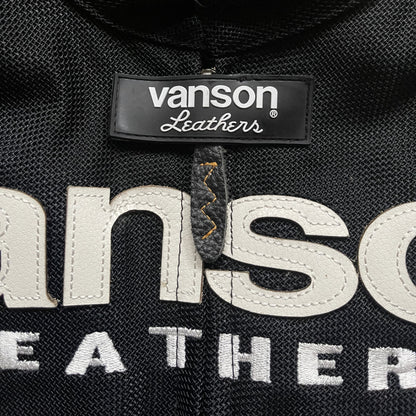 Vanson Leathers Motorcycle Mesh Racing Jacket - L