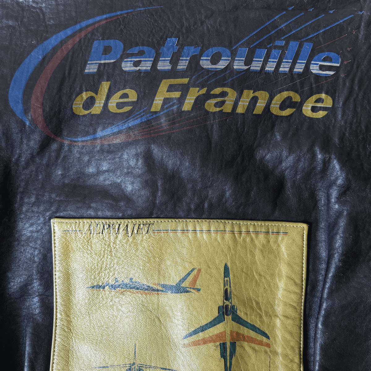 Avirex 1988 'Patrouille de France' A2 Leather Flight Jacket - S / M