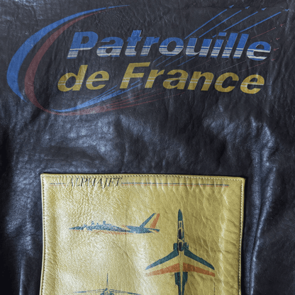 Avirex 1988 'Patrouille de France' A2 Leather Flight Jacket - S / M