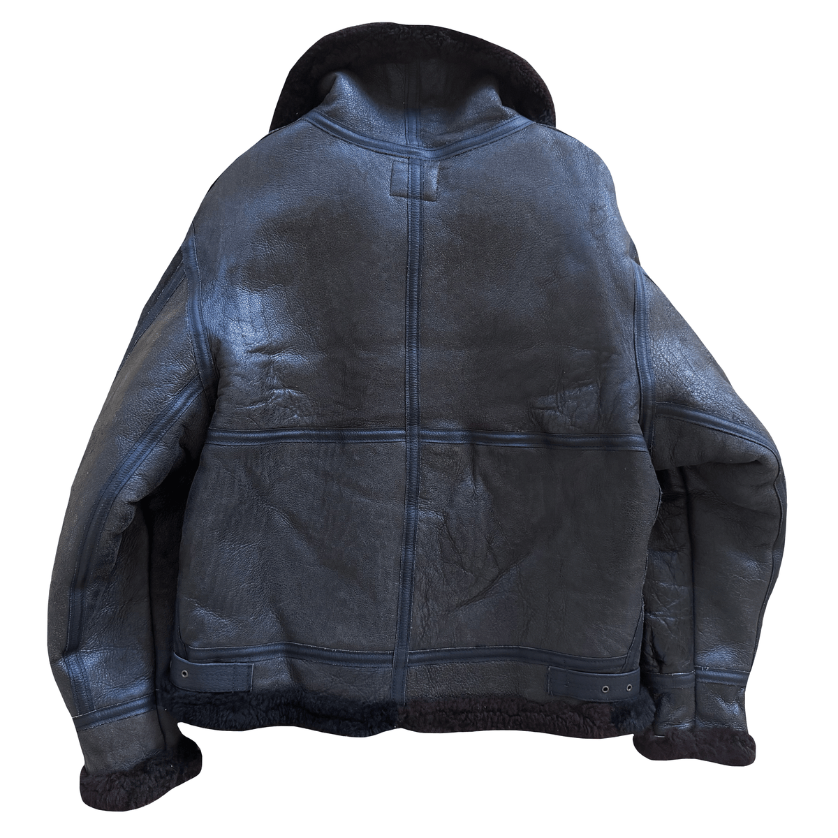 Avirex B-3 Sheepskin Aviator Flight Jacket - M