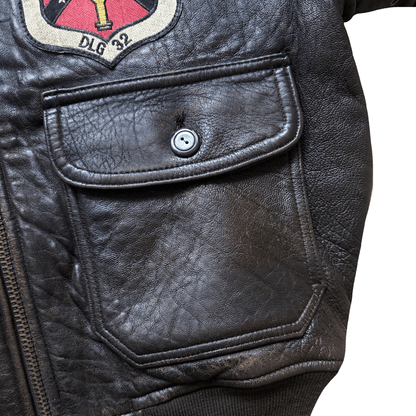 Avirex 1991 Top Gun Gavelston G-1 Flight Jacket - XS/S