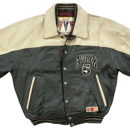 Avirex Leather Varsity Jacket