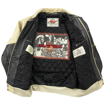 Avirex Leather Varsity Jacket