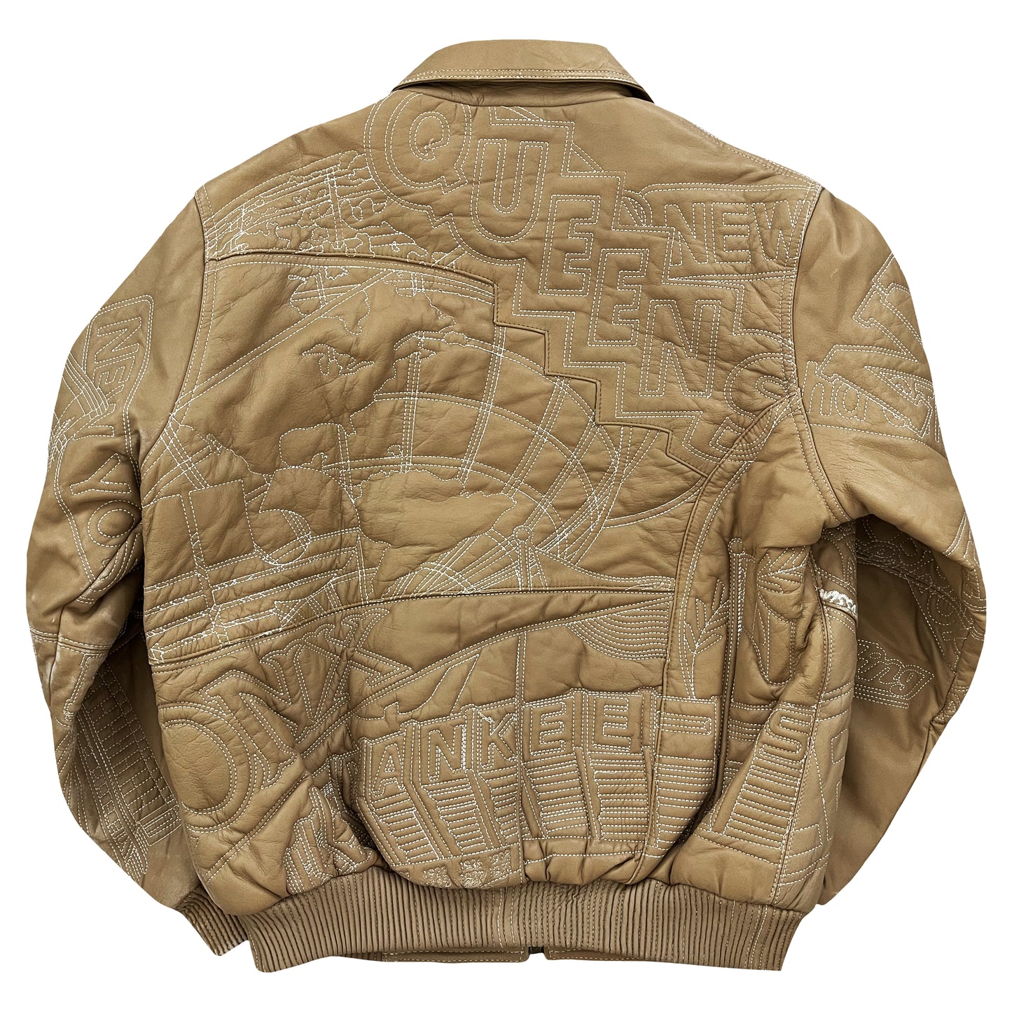 Al Wissam New York City Leather Jacket - M