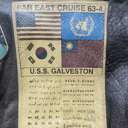 Avirex 1991 Top Gun Gavelston G-1 Flight Jacket - XS/S