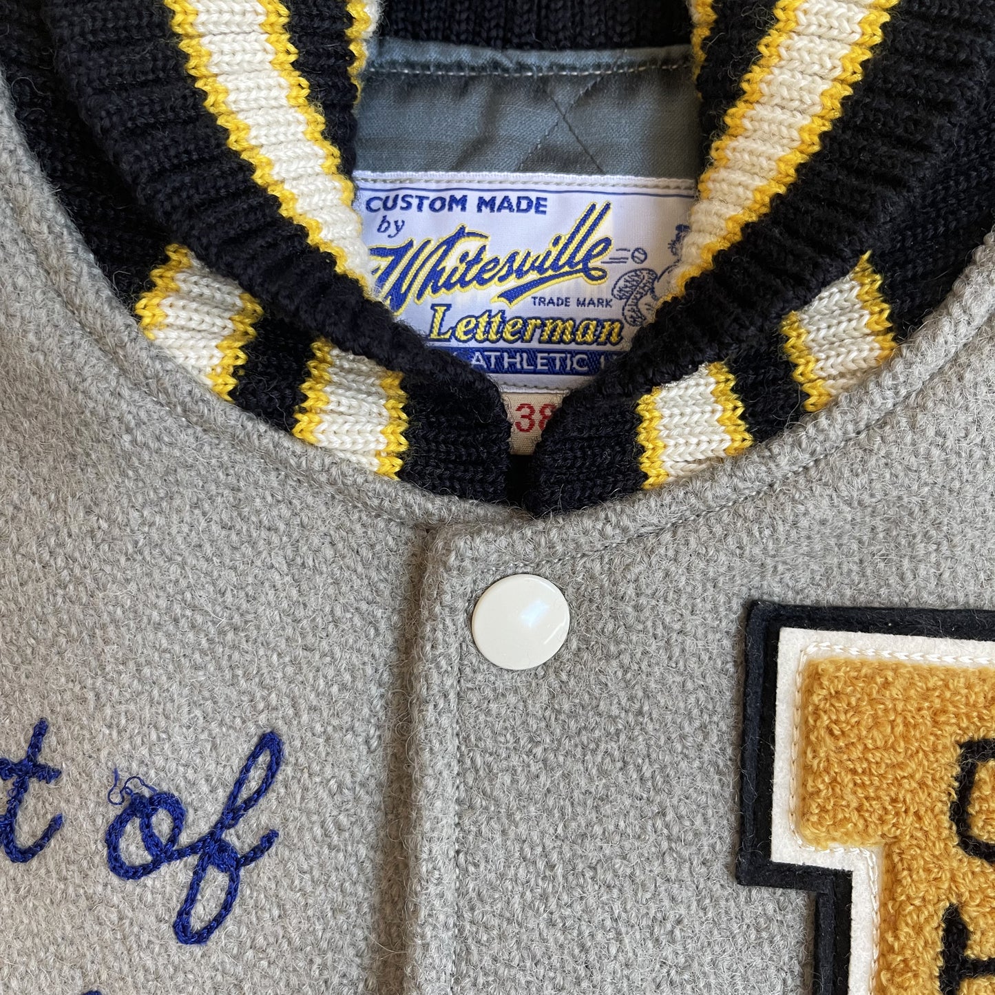Whitesville 'Lincoln Boxing Club' Varsity Jacket - M