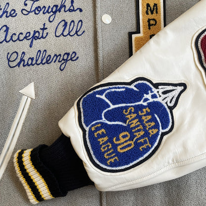 Whitesville 'Lincoln Boxing Club' Varsity Jacket - M