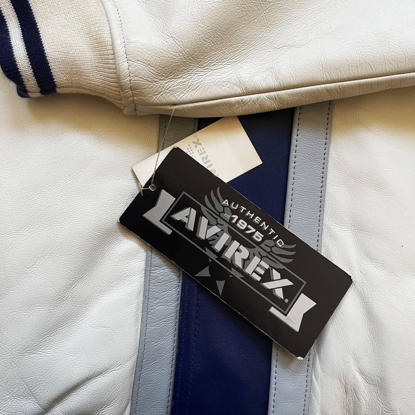 Avirex Champs Leather Varsity Jacket - L
