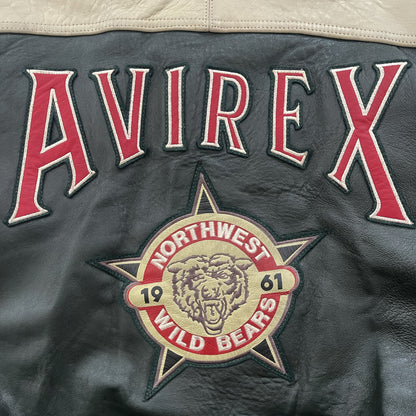 Avirex Leather Varsity Jacket