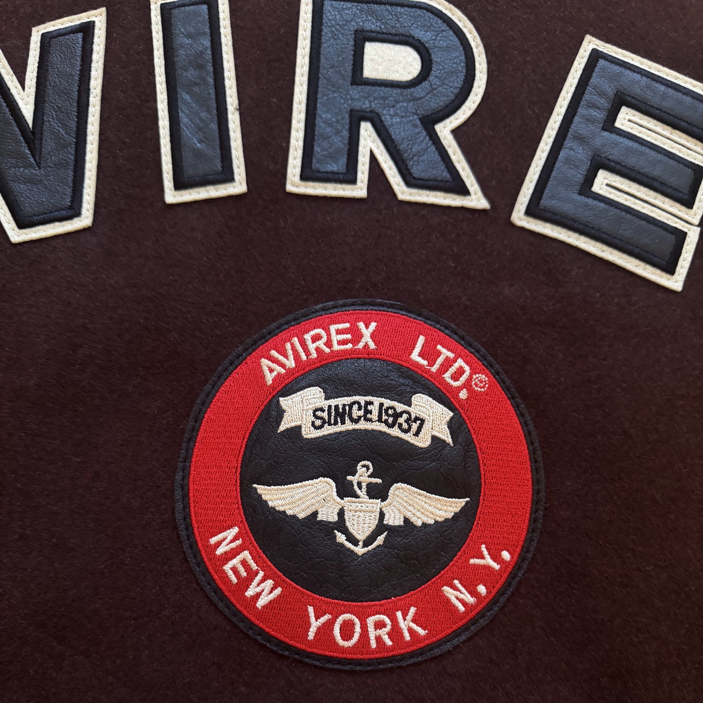Avirex USA Wool Varsity Jacket - XXL