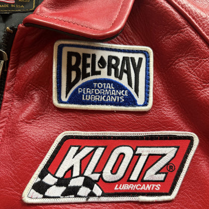 Vanson Leathers Race Team Leather Jacket - XXL