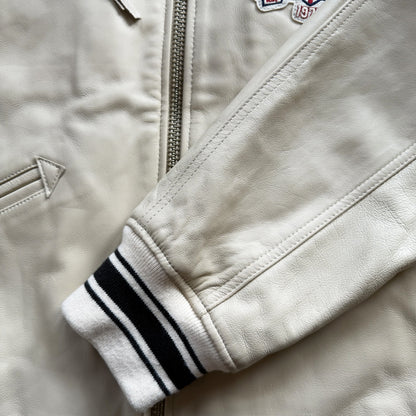 Avirex USA 'Icon' Leather Varsity Jacket - XL