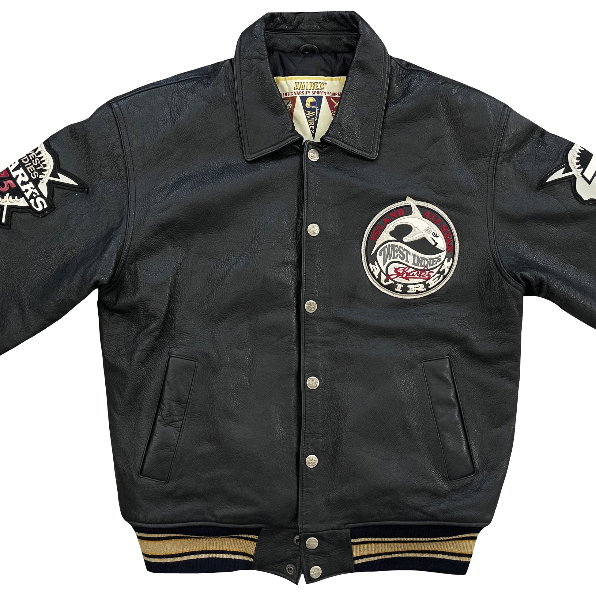 Avirex Leather Varsity Jacket