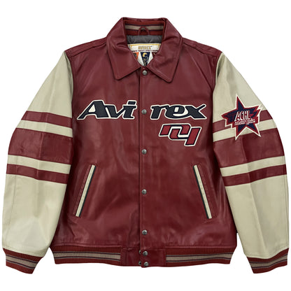 Avirex Leather Varsity Jacket