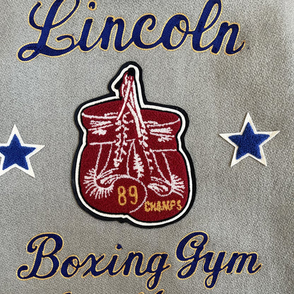 Whitesville 'Lincoln Boxing Club' Varsity Jacket - M