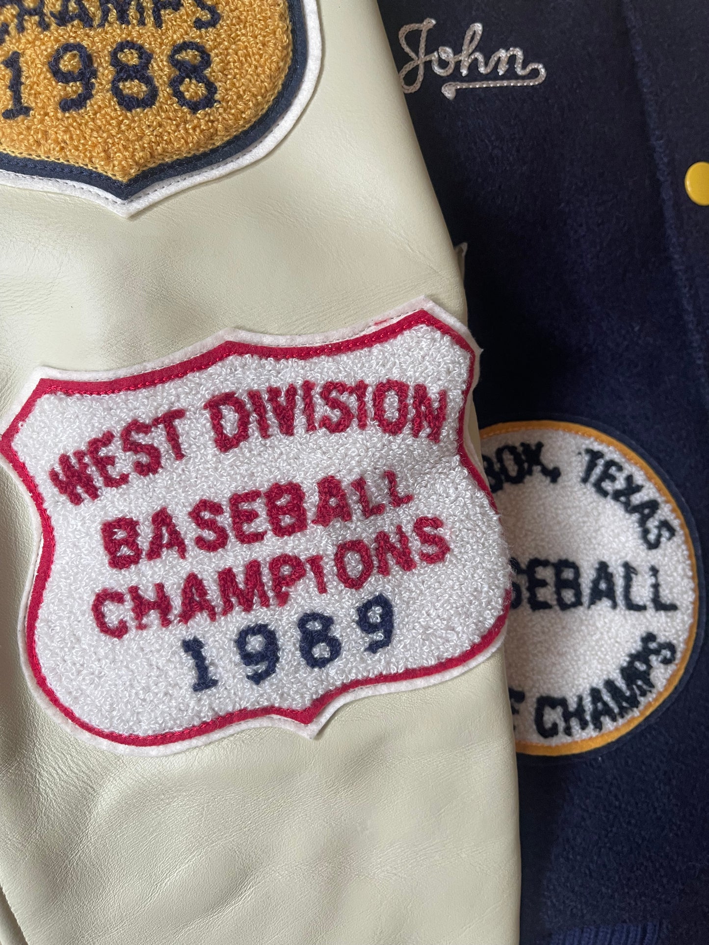 Whitesville 'Texas Baseball' Varsity Jacket - L