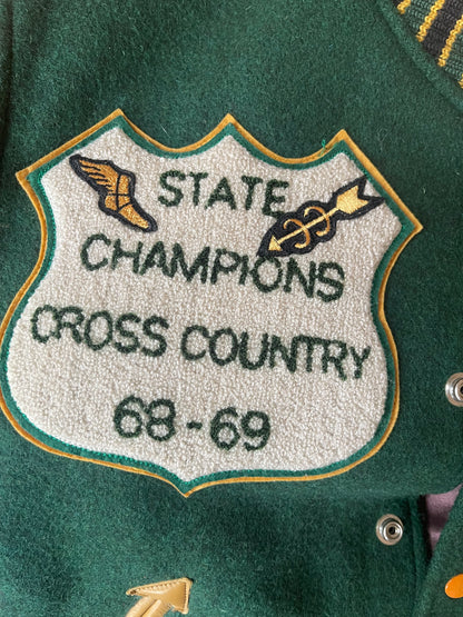 Style Eyes 'Cross Country' Varsity Jacket - M
