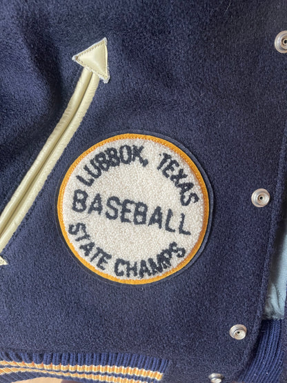 Whitesville 'Texas Baseball' Varsity Jacket - L