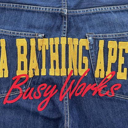 Bape Vintage Denim Shorts