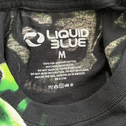 Liquid Blue Skull Pile T-Shirt
