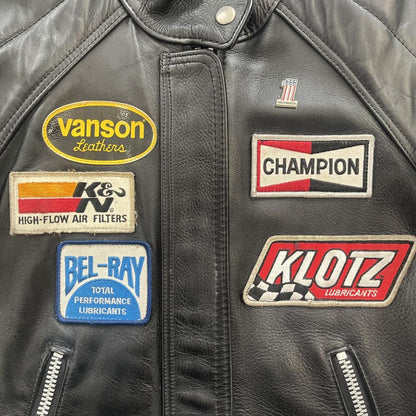Vanson Leathers Motorcycle Racer Jacket