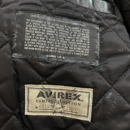 Avirex Leather Varsity Jacket