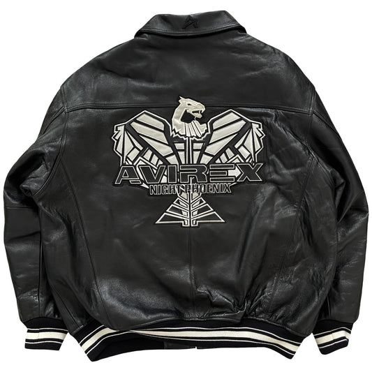 Avirex Leather Varsity Jacket