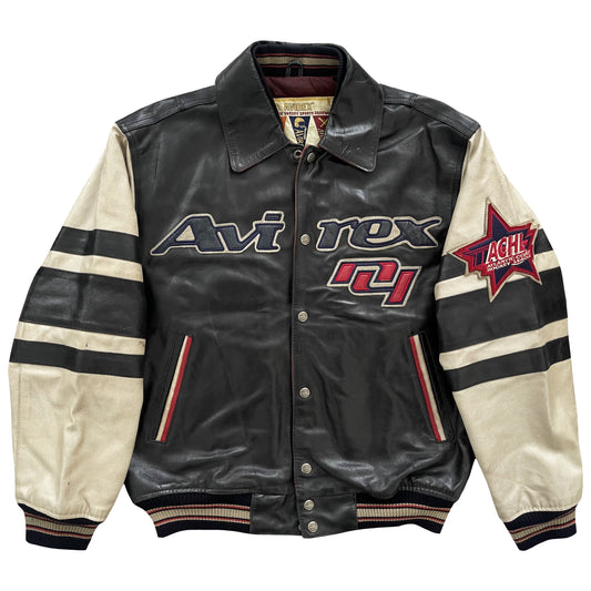 Avirex Leather Varsity Jacket
