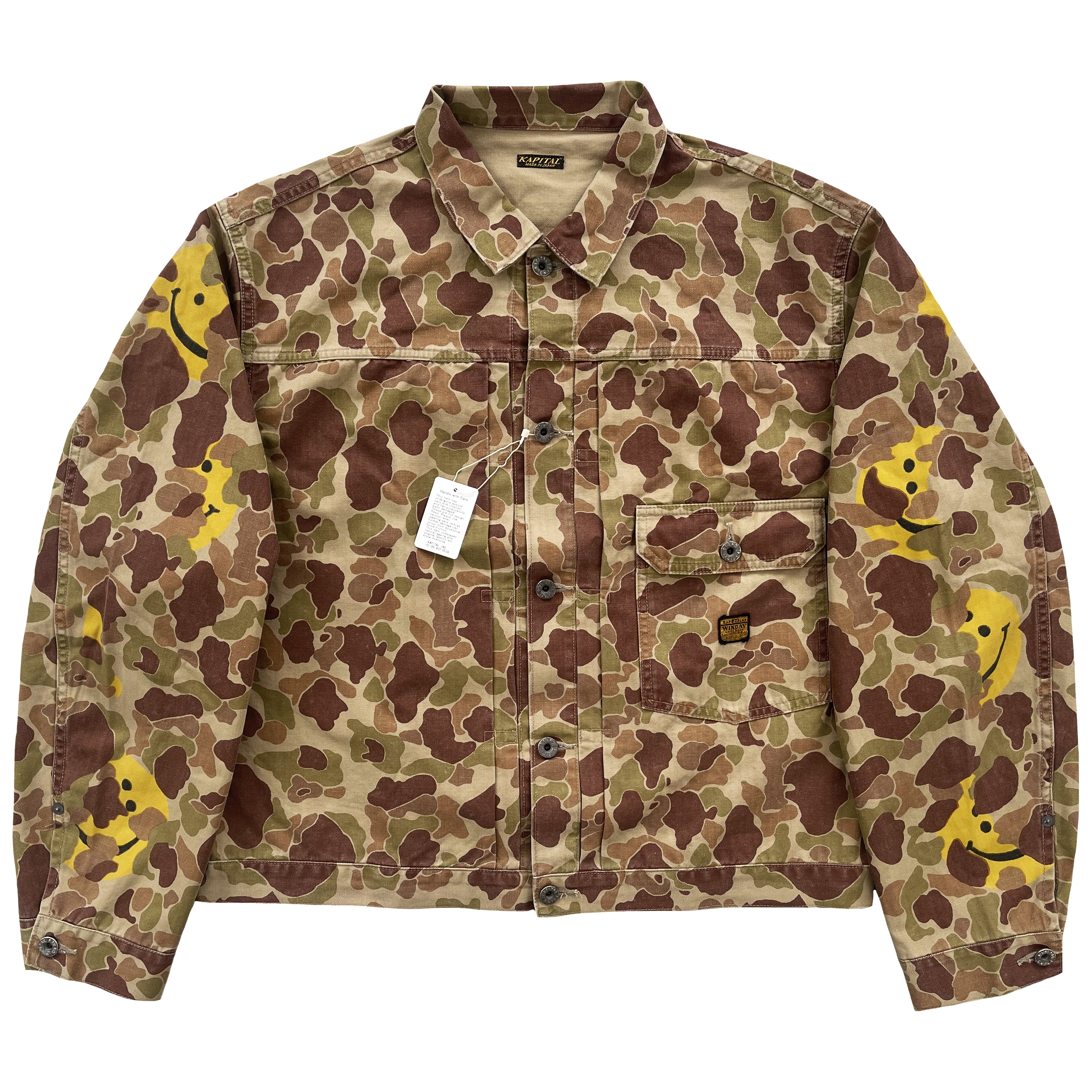Kapital Camouflage Cotton Twill Jacket The Holy Grail