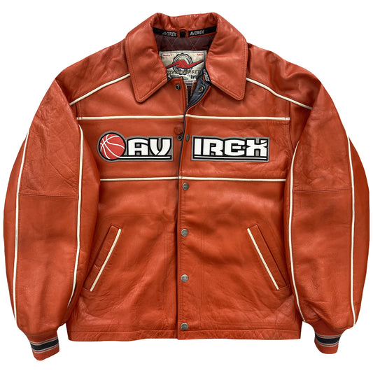 Avirex Leather Varsity Jacket