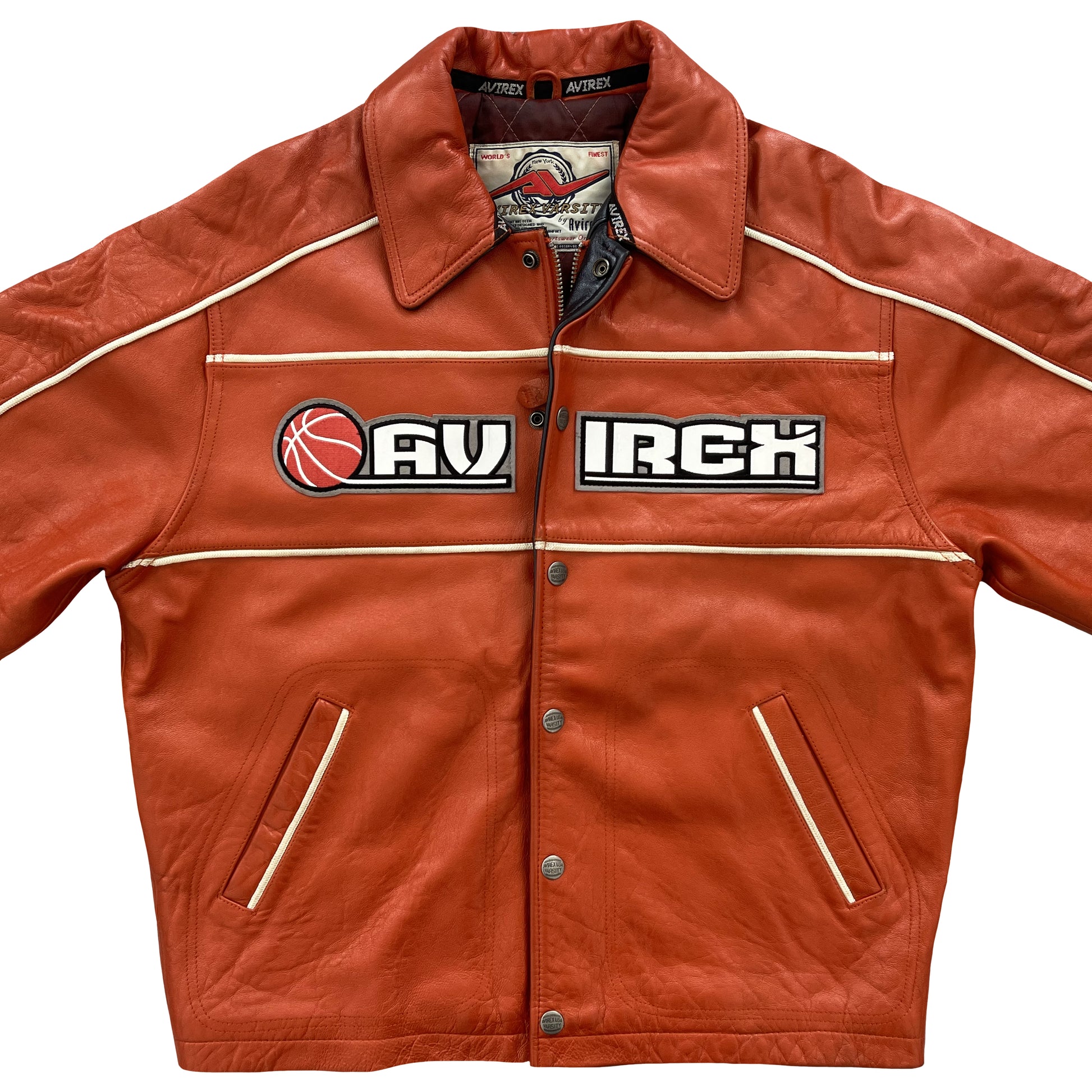 Avirex Leather Varsity Jacket