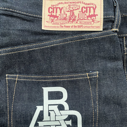 Bape Denim Shorts